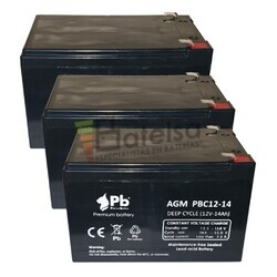 Bater�as Patinete Roan 500W 36 Voltios 14 Amperios