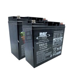 Bateras Scooter 12 Voltios 22 Amperios MK ES22-12