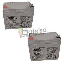 Bateras Scooter 12 Voltios 35 Amperios MK MU1SLD-M2