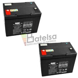 Bateras Scooter 12 Voltios 75 Amperios MK M75-12 SLD M