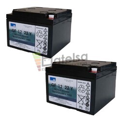 Bateras Sillas Movilidad 12V 22A Gel GF12022YF Sonnenschein