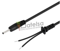 Cable con jack hueco para baja tensin salida de 3.0x1.1x12.0mm