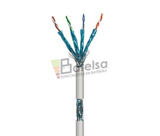 Cable para datos S-FTP Cat.6 libre de Halgenos LSZH, 100m