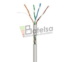 Cable para datos UTP Cat.5e COBRE,rgido interior LSZH,305M