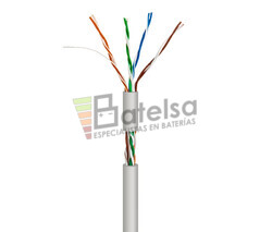 Cable para datos UTP Cat.5e rgido interior, 100m