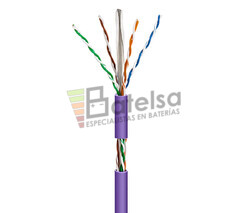 Cable para datos UTP Cat.6 libre de Halgenos LSZH, 305m