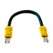 Cable puente batera SAI 15 cms Faston F1 4,8 mm Cable 4 mm seccin