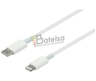 Cable USB-C a Lightning de carga rpida y datos para Apple