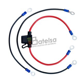 Cables con Terminales circular M5 para Conexin a 24 Voltios