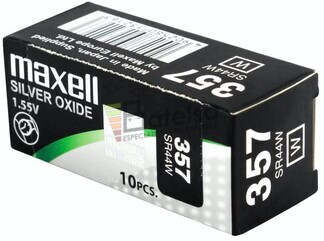 Caja 10 Pilas de Litio Maxell SR44W - 357