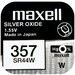 Caja 10 Pilas de Litio Maxell SR44W - 357