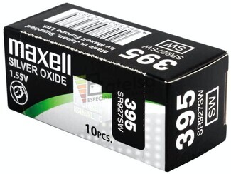 Caja 10 Pilas de Litio Maxell SR927SW - 395