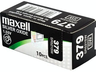 Caja 10 Pilas Maxell SR521SW - 379