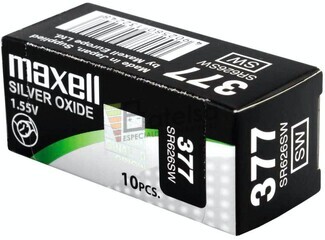 Caja 10 Pilas Maxell SR626SW - 377