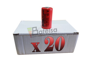 Caja 20 Bateras Sub-c 1.2 Voltios 3.800 mah S-Lengetas para taladros