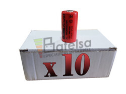Caja de 10 Bateras Sub-c 1.2 Voltios 3.800 mah sin lengetas para reparacin de taladros