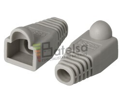 Capuchn de plstico para RJ45 gris