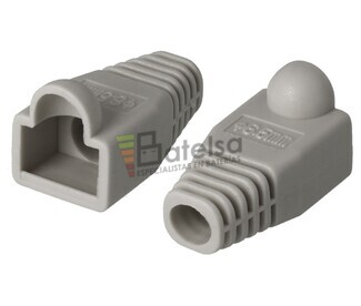 Capuchn de plstico para RJ45 gris