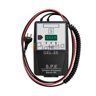 Cargador 24 Voltios 25 Amperios baterias Gel Liven LVG12-260