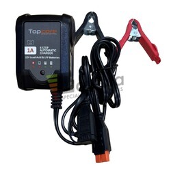 Cargador bateras con mantenimento WET 12 Voltios 1 Amperio Topcore 1