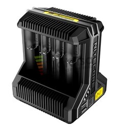 Cargador Nitecore I8 para 8 bateras Li-ion, Ni-Mh, Ni-Cd