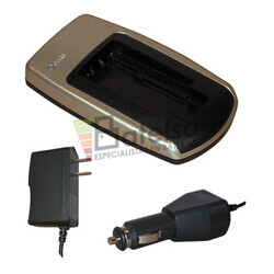 Cargador para baterias Samsung P90A/P180A, Kyocera BP780S