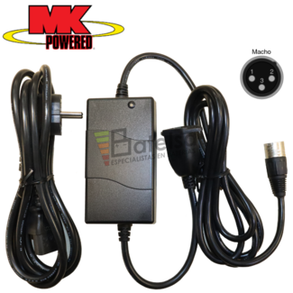 Cargador Scooter Movilidad 24 Voltios 2 Amperios MK LS24-2