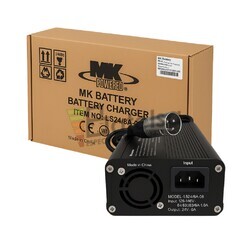 Cargador Sillas Movilidad 24 Voltios 8 Amperios MK LS24/8