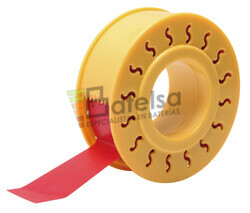 Cinta aislante roja 20,0mmX10,0m 1000v Proskit MS-V001