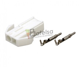 Conector areo Mini Tamiya macho 2 Pines paso 4.5mm