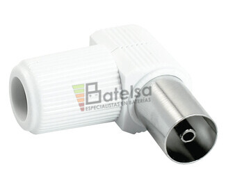 Conector de antena hembra TV