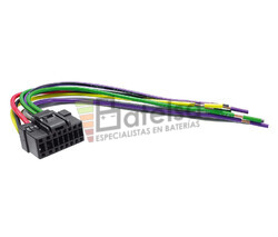 Conector din hembra para panasonic Negro