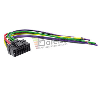 Conector din hembra para panasonic Negro