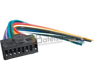 Conector din hembra para pioneer negro