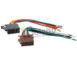 Conector din hembra universal auto-radio