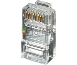 Conector modular RJ45 UTP Cat.5e