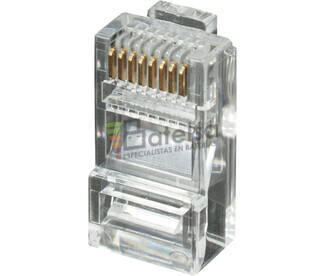 Conector modular RJ45 UTP Cat.5e