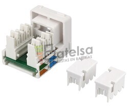 Conector RJ45 Cat.5e UTP hembra IDC 110 90