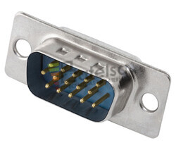 Conector SUB-D 15 pines macho alta densidad