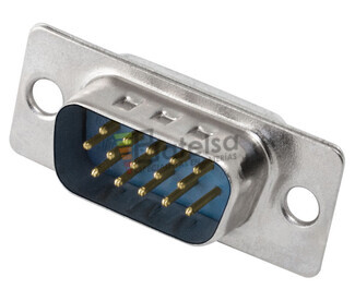 Conector SUB-D 15 pines macho alta densidad