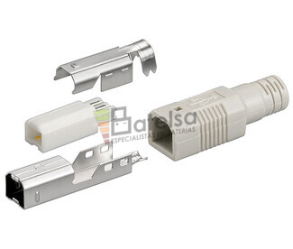 Conector USB-B macho