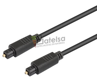 Conexin fibra ptica audio Toslink macho - macho 0.5 metros