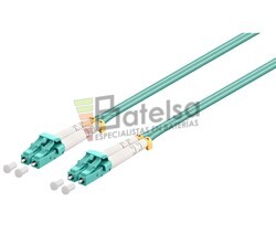 Conexin fibra ptica para datos LC/LC,multimodo dplex,0.5m