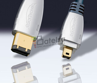 Conexin Firewire con ferrita-Firewire con ferrita 1.5 metros