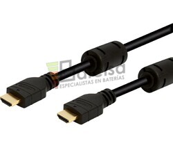 Conexin HDMI 2.0b 4K Hi-Speed Ether, M-M con ferritas 10,0m