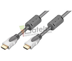 Conexin HDMI Hi Speed macho-macho con ferritas 1.0m