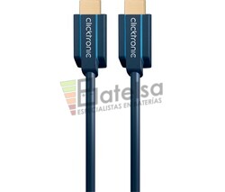 Conexin HDMI macho con ferrita -HDMI macho con ferrita 15 metros