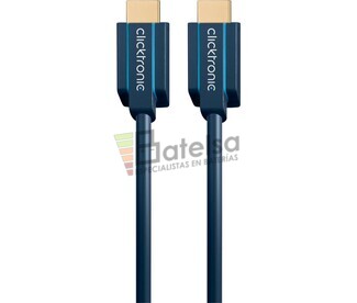 Conexin HDMI macho con ferrita -HDMI macho con ferrita 15 metros