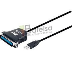 Conexin USB-A 2.0 macho a impresora Centronic macho