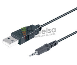 Conexin USB-A 2.0 macho a Jack 3,5mm macho 4 pin